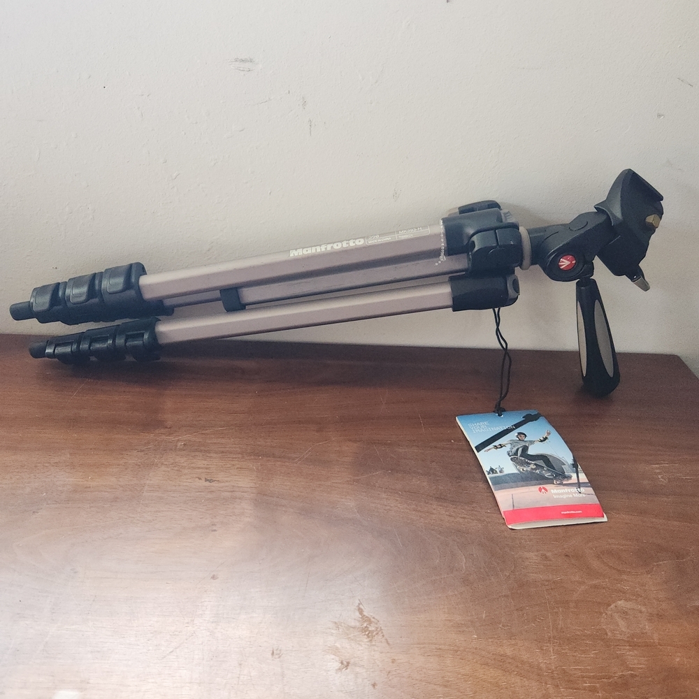 Black and Gray Tripod